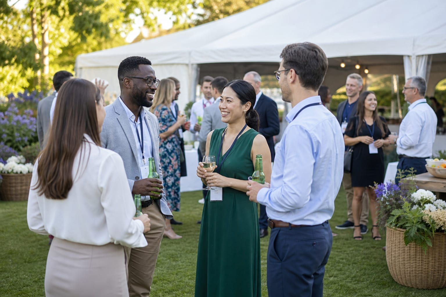 Networking und gute Stimmung – Sommerfest mit Kicker